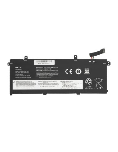 Bateria Mitsu do Lenovo ThinkPad T490, T495, P43s, P14s