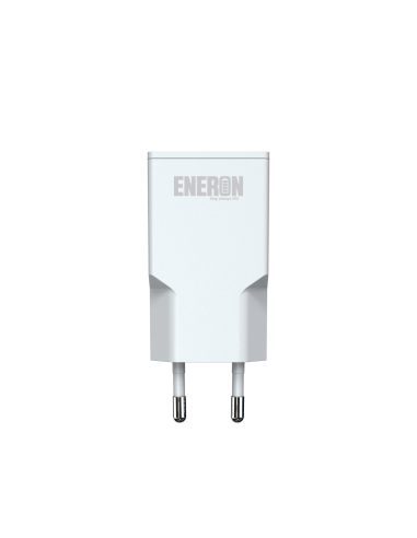 Ładowarka GaN 30W 1xUSB-C 1xUSB-A Biała