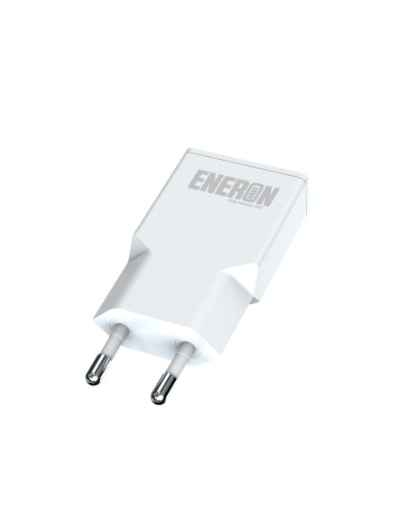 Ładowarka GaN Technology 30W SLIM USB-C USB-A Biała