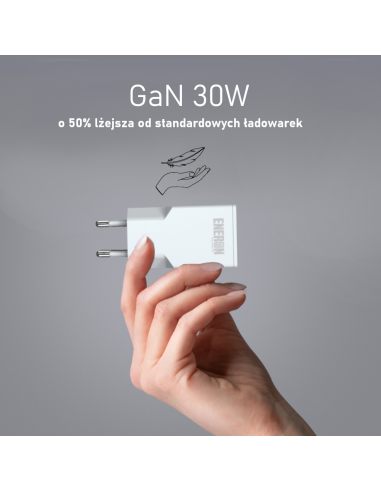 Ładowarka GaN Technology 30W SLIM...