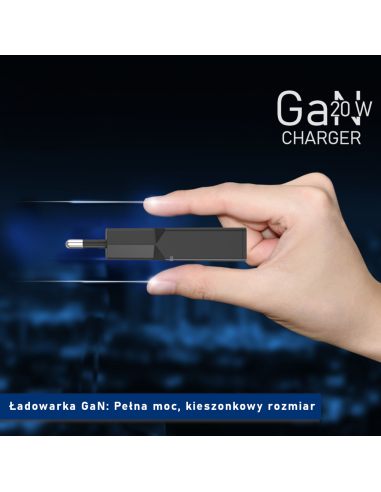 Ładowarka GaN Technology 20W USB-C...