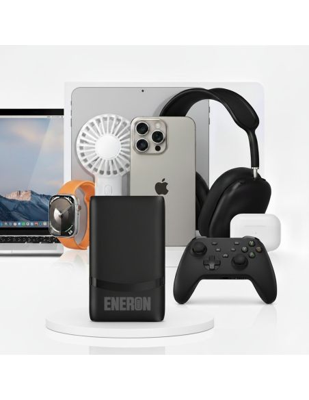 Ładowarka GaN Technology TRAVEL 65W SLIM USB-C USB-A biała