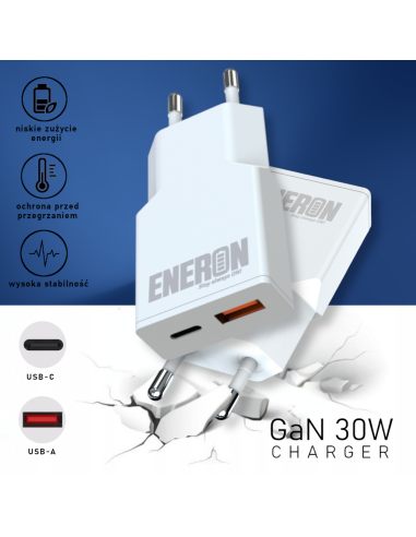 Ładowarka GaN Technology 30W SLIM...