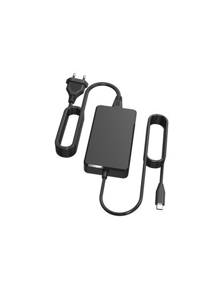Zasilacz Ładowarka GaN SLIM 65W USB-C czarny