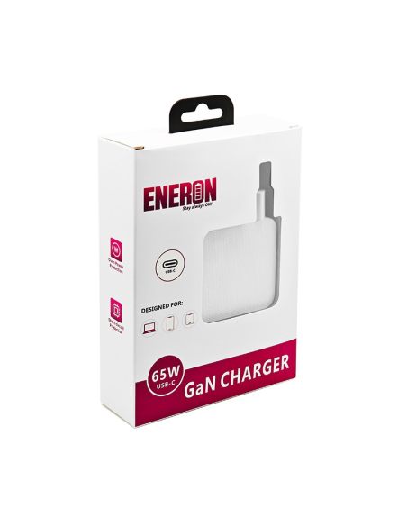 Zasilacz Ładowarka 65W GaN USB-C Universal White