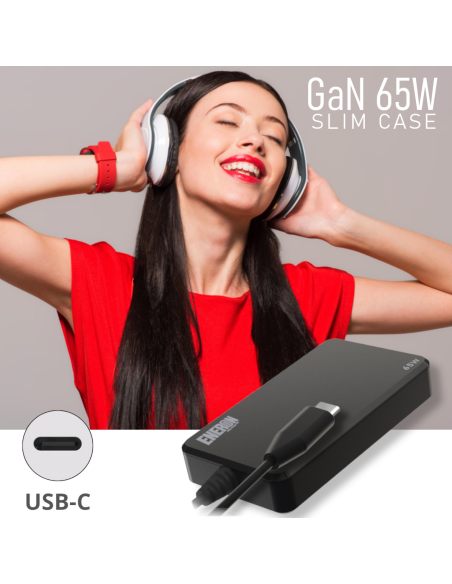 Zasilacz Ładowarka GaN 65W USB-C
