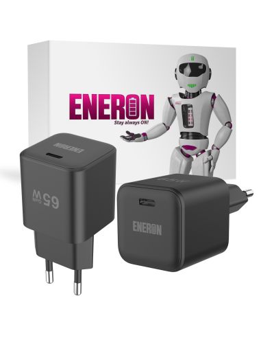 Ładowarka GaN 65W PowerCube Czarna USB-C