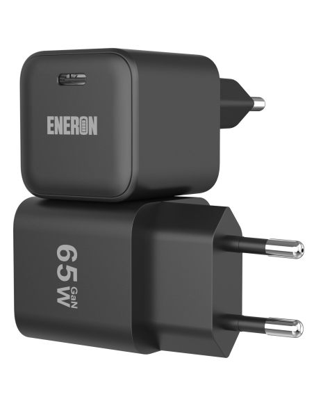Ładowarka GaN 65W PowerCube Czarna USB-C