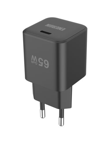 Ładowarka GaN 65W PowerCube Czarna USB-C