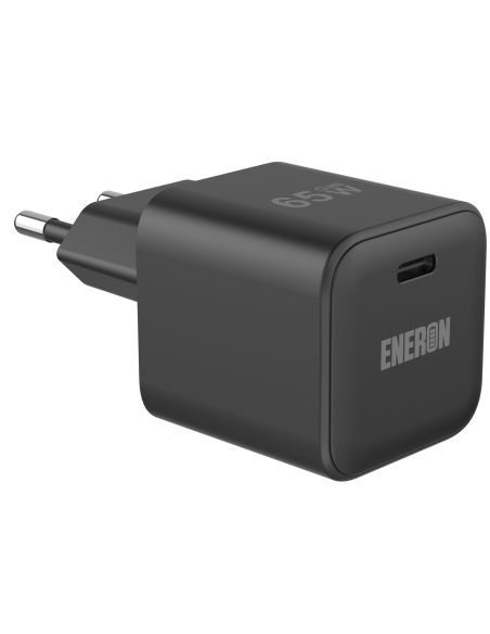 Ładowarka GaN 65W PowerCube Czarna USB-C