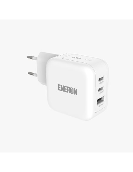 Ładowarka GaN 67W SuperFast 2xUSB-C 1xUSB-A Biała