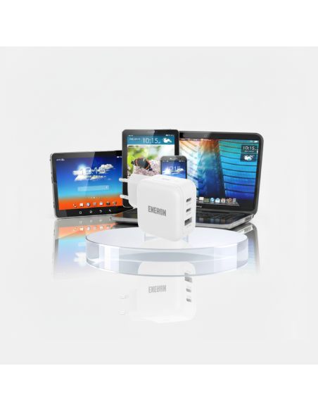 Ładowarka GaN 67W SuperFast 2xUSB-C 1xUSB-A Biała