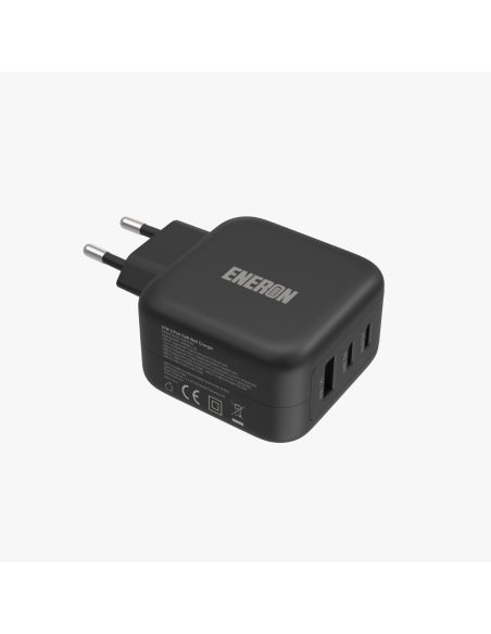 Ładowarka GaN 67W SuperFast 2xUSB-C 1xUSB-A Czarna
