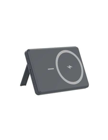 Powerbank 20W 5000mAh wireless/magnet czarny