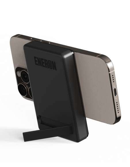 Powerbank 20W 5000mAh wireless/magnet czarny