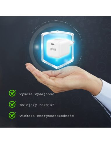 Ładowarka GaN 65W Mini Power Cube...