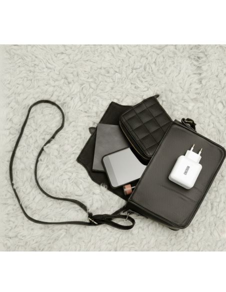 Ładowarka GaN 65W Mini Power Cube Biała UBS-C