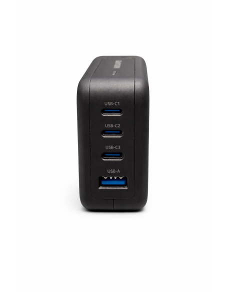 Ładowarka GaN Technology 100W 3xUSB-C USB-A czarna