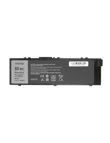 Bateria Mitsu do Dell Precision 15 7510, 17 7710