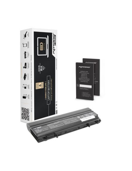 Bateria Movano Premium do Dell Latitude E5440, E5540 (7800mAh)