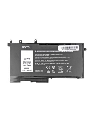 Bateria Mitsu do Dell Latitude E5280, E5480, E5580