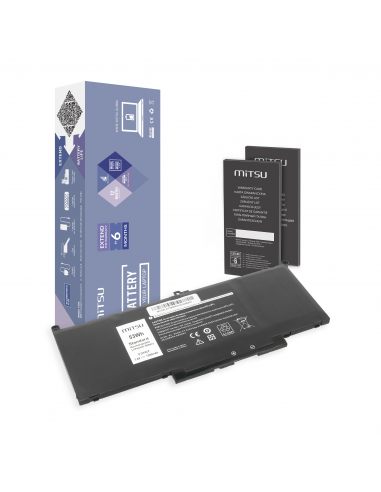 Bateria Mitsu do Dell Latitude 7390, 7490