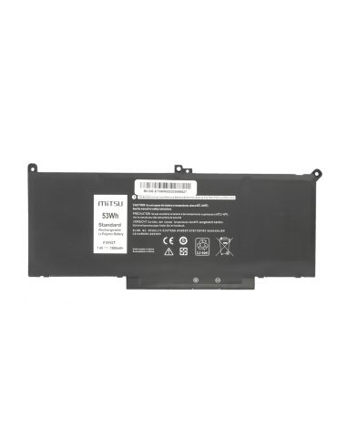 Bateria Mitsu do Dell Latitude 7390, 7490