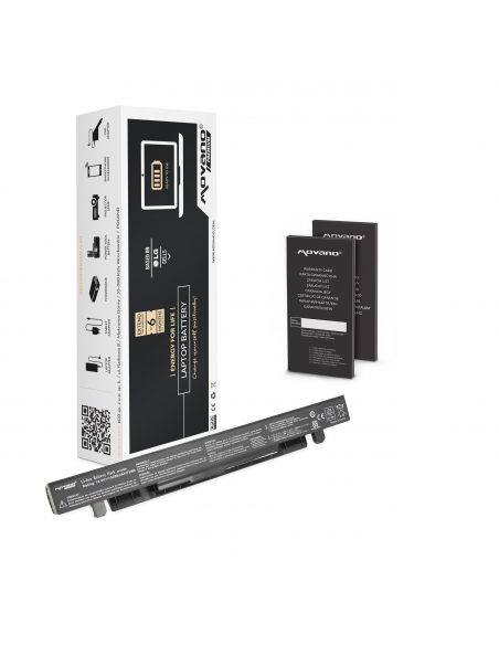 Bateria Movano Premium do Asus X550, A450, F450, K550 (5200 mAh)