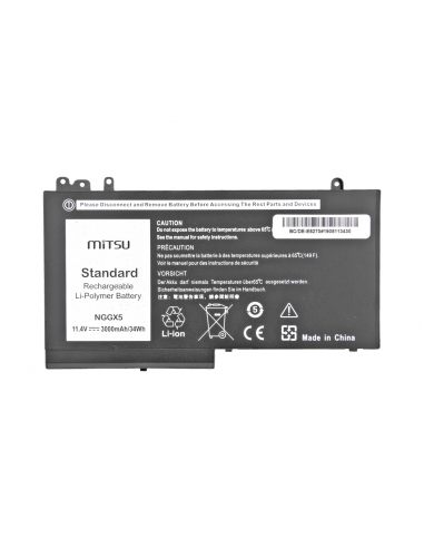 Bateria Mitsu do Dell Latitude E5250, E5270