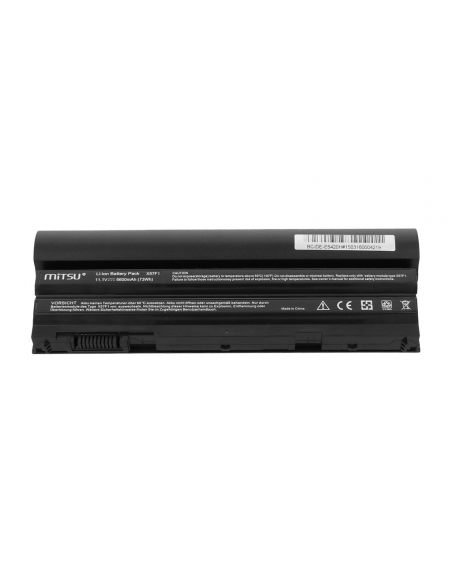 Bateria Mitsu do Dell Latitude E6420 (6600mAh)