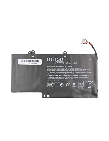 Bateria Mitsu do HP Pavilion X360 13-A, 13-B, 15-U