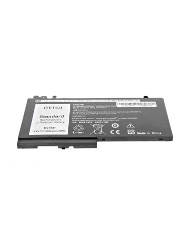 Bateria Mitsu do Dell Latitude E5450, E5550 - 11.1v