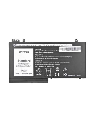 Bateria Mitsu do Dell Latitude E5450, E5550 - 11.1v