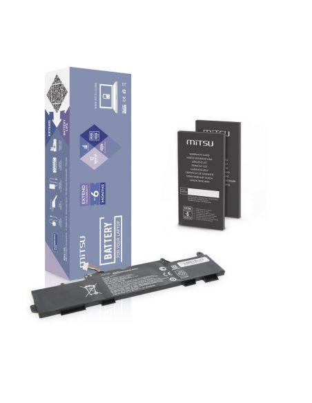 Bateria Mitsu do HP EliteBook 735, 745, 840 G5