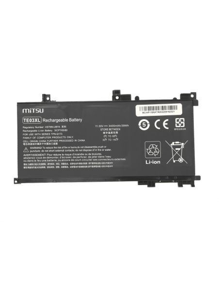 Bateria Mitsu do HP Omen 15, Pavilion 15 - 11.55