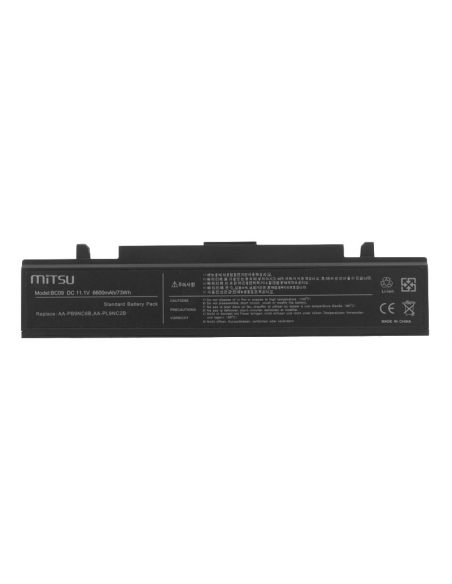 Bateria Mitsu do Samsung R460, R519 (6600mAh)