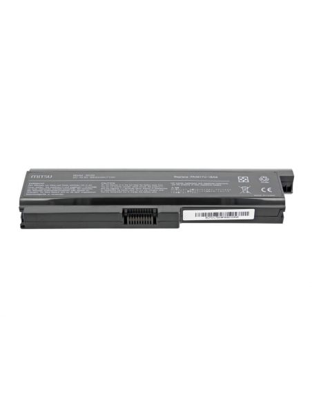 Bateria Mitsu do Toshiba L700, L730, L750 (6600mAh)