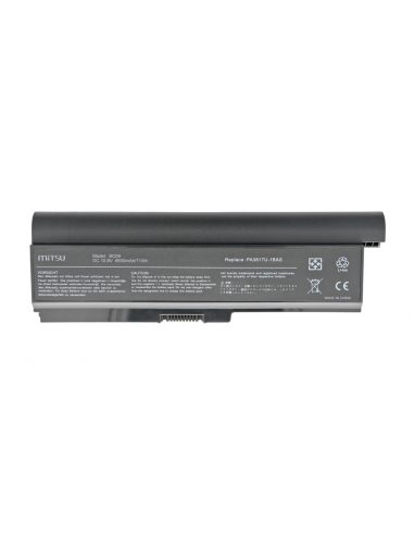 Bateria Mitsu do Toshiba L700, L730, L750 (6600mAh)