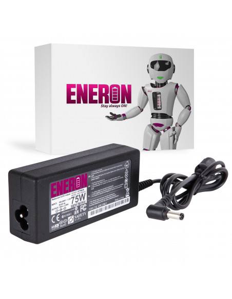 Strom für Laptops Toshiba 19V 3.75A 75W 5.5x2.5