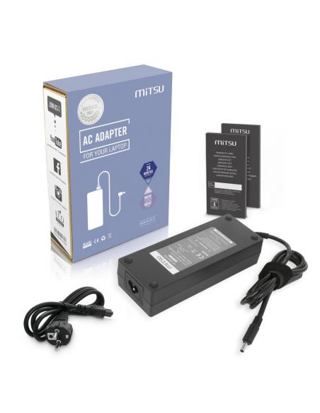 Zasilacz Mitsu 19.5v 6.7a (4.5x3.0 pin) 130W do Dell