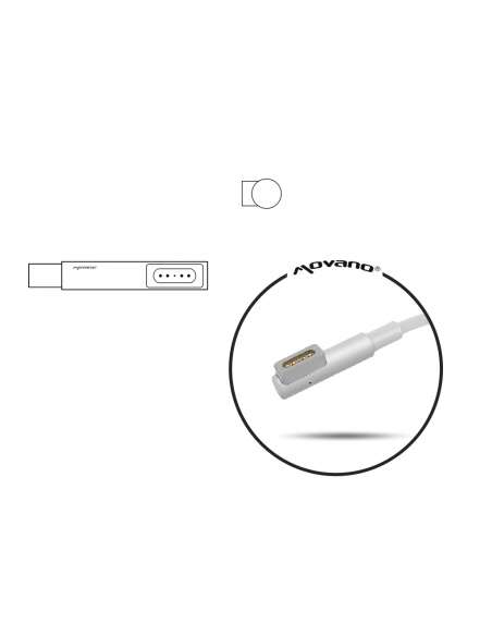 Zasilacz Movano 16.5v 3.65a (magsafe) 60W do Apple