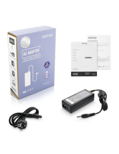 Zasilacz Mitsu 19v 3.16a (5.5x3.0 pin) 60W do Samsung