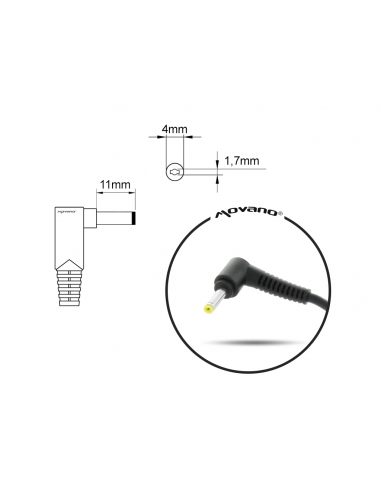 Zasilacz Mitsu 20v 2.25a (4.0x1.7) 45W do Lenovo