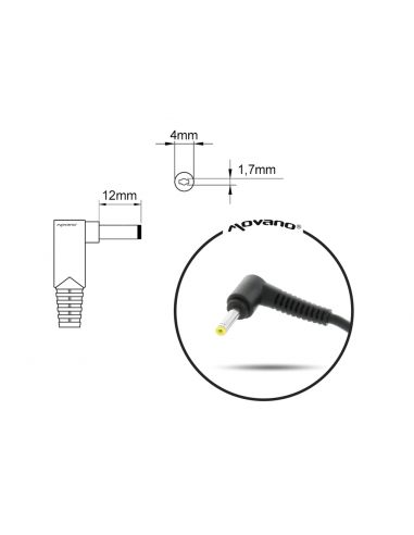 Zasilacz Mitsu 19v 2.1a (4.0x1.7) 40W do HP, Compaq, Toshiba