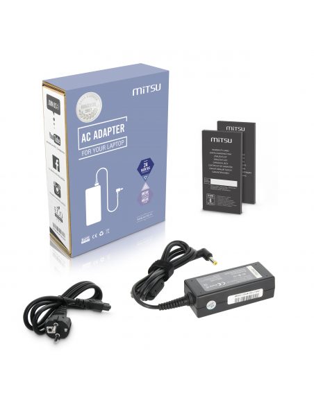 Zasilacz Mitsu 19v 2.1a (5.5x2.5) 40W do MSI, Fujitsu, Benq