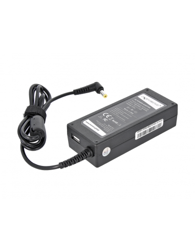 Zasilacz Movano 19v 3.42a (5.5x1.7) 65W z wyjsciem USB - Acer, Packard Bell