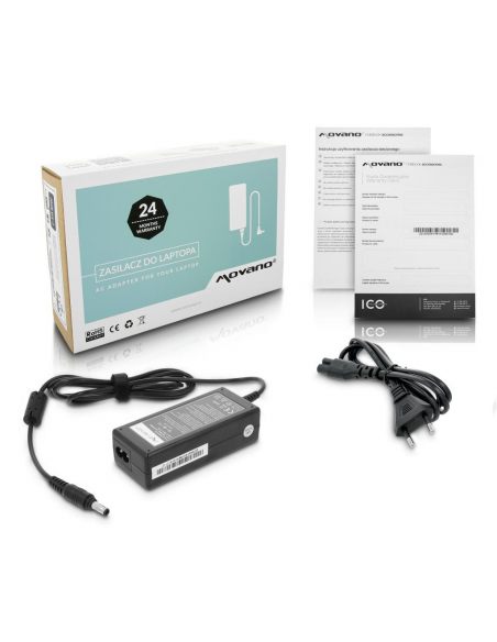 Zasilacz Movano 19v 3.16a (5.5x3.0 pin) 60W do Samsung
