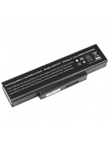 Bateria A32-K72 do Asus K72J K73SV N71 N73S X73S