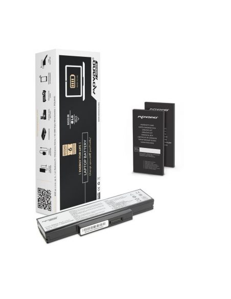 Bateria Movano Premium do Asus K72, K73, N73, X77 (5200mAh)