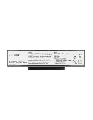 Bateria Movano Premium do Asus K72, K73, N73, X77 (5200mAh)